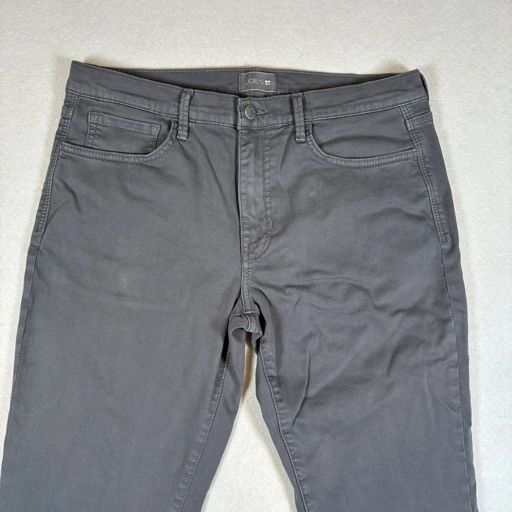 Joes Jeans The Asher Mens 32x31 Gray Jeans Denim Soft Stretch Slim tailored READ